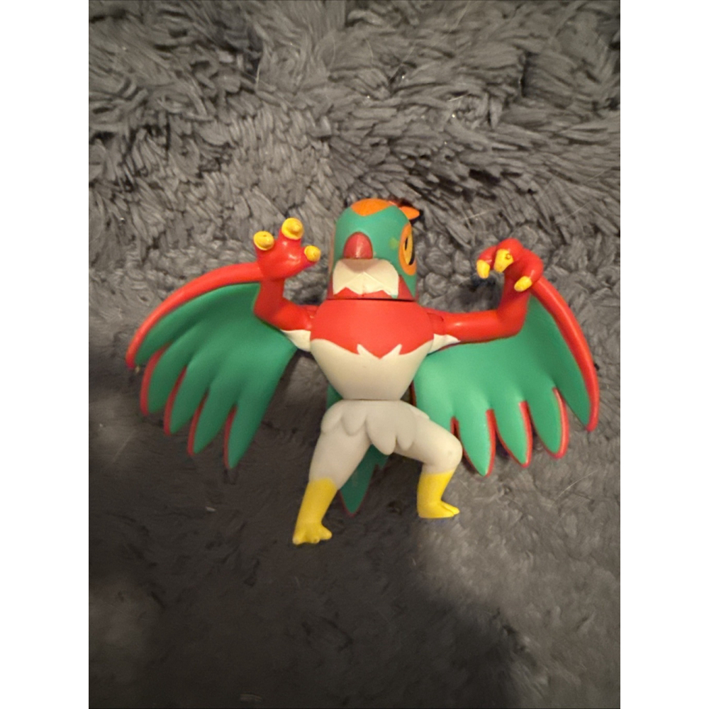 Hawlucha Pokemon Figure Bird Nintendo, Tomy, PVC, 2015, Wrestling Hawk, Luchador